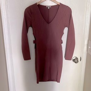 Longsleeve cutout bodycon dress